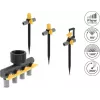 Delock Sprinkler T-Verbinder-Set mit 90°, 180° und 360° Düsen + 4-fach Verteiler