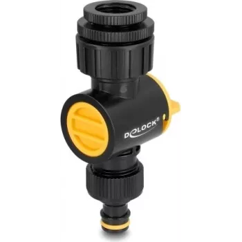 Delock Wasserfilter für Gartenbewässerung mit Edelstahlfilter