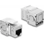 Delock Keystone Modul RJ45 Buchse auf LSA Cat.6A geschirmt werkzeugfrei