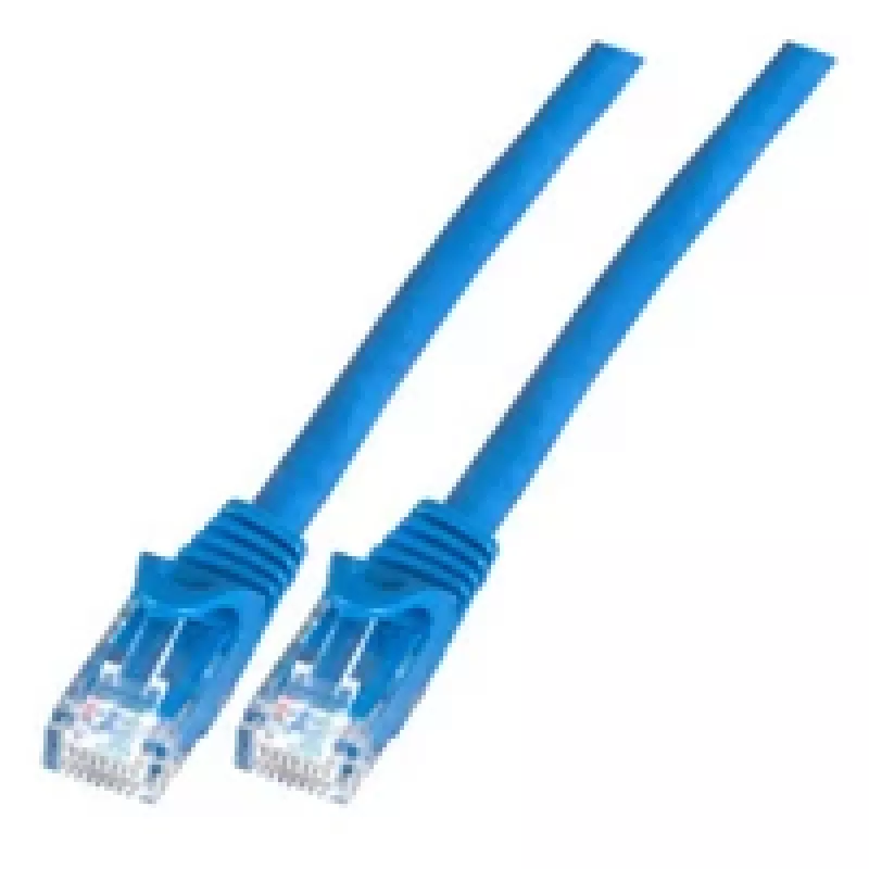 EFB K8104BL.15 Cat.6 U/UTP Patchkabel CCA, 15 m, Blau