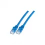 EFB K8104BL.15 Cat.6 U/UTP Patchkabel CCA, 15 m, Blau