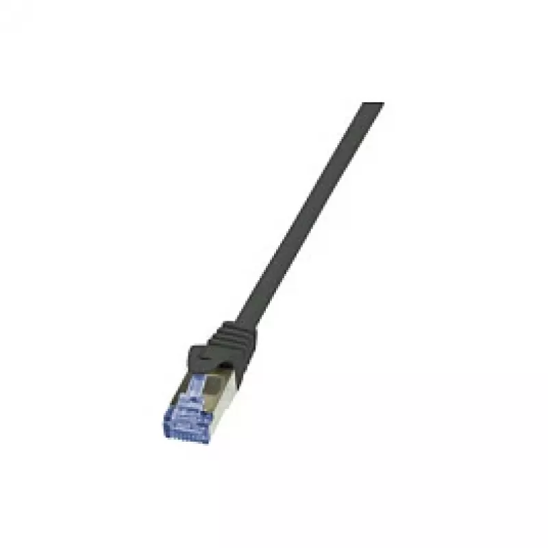 LogiLink PrimeLine Cat.6 U/UTP Patchkabel RJ-45 Stecker auf Stecker, 0,5 m, Grau