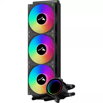 Alpenföhn AlpineFlow 360 Schwarz AIO Flüssigkeits-CPU-Kühler