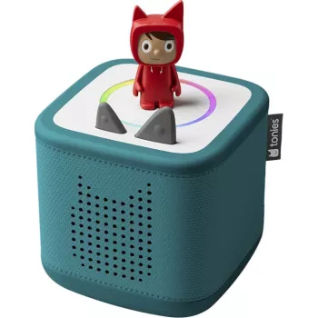 Toniebox 2 Meeresgrün Starter-Set mit rotem Kreativ-Tonie