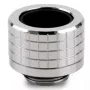 Thermal Grizzly DeltaMate Schlauchverschraubung, Messing - Glanznickel, für 14 mm Hartschläuche, G1/4 inch Gewinde