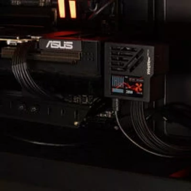 Thermal Grizzly WireView Pro II GPU Kabelgebundener Stromverbrauchsmonitor mit OLED-Display