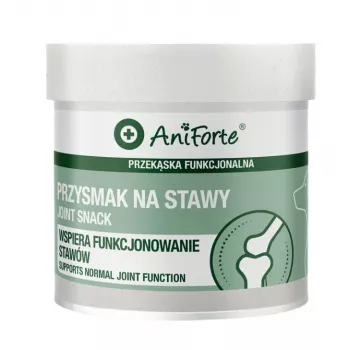 ANF ANIFORTE Joint Snack Hundesnack 50g – Glucosamin, Chondroitin, Grünlippmuschel, MSM & Hyaluronsäure – Natürliche Gelenkunterstützung für Hunde