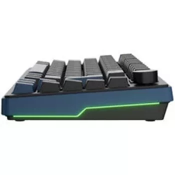 Ducky OK-M 75 Mechanische Gaming-Tastatur, 75%-Layout, Hot-Swappable, RGB, ANSI, KTT Wine Red Switches