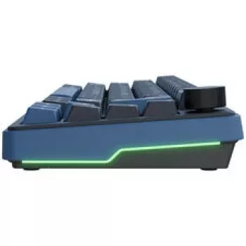 Ducky OK-M 65 Gaming-Tastatur, 65%, Hot-Swappable, RGB, ANSI - KTT Wine Red Switches
