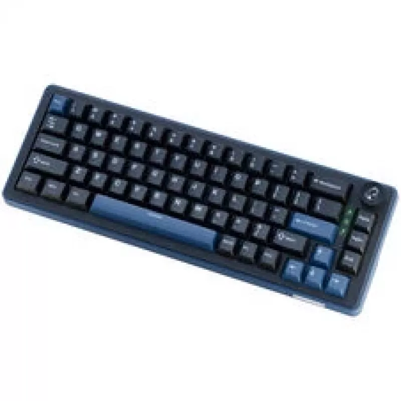 Ducky OK-M 65 Gaming-Tastatur, 65%, Hot-Swappable, RGB, ANSI - KTT Wine Red Switches
