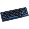 Ducky OK-M 65 Mechanische Gaming-Tastatur, 65% Formfaktor, Hot-Swappable, RGB-Hintergrundbeleuchtung, ANSI-Layout, KTT Baby Blue Switches