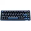Ducky OK-M 65 Mechanische Gaming-Tastatur, 65% Formfaktor, Hot-Swappable, RGB-Hintergrundbeleuchtung, ANSI-Layout, KTT Baby Blue Switches
