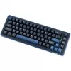 Ducky OK-M 65 Mechanische Gaming-Tastatur, 65% Formfaktor, Hot-Swappable, RGB-Hintergrundbeleuchtung, ANSI-Layout, KTT Baby Blue Switches