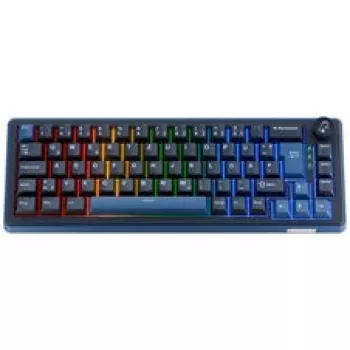 Ducky OK-M 65 Gaming-Tastatur, 65%, Hot-Swappable, RGB, ISO - KTT Tactile