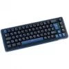 Ducky OK-M 65 Mechanische Gaming-Tastatur, 65%-Layout, Hot-Swappable KTT Lineare Switches, Per-Key RGB, ISO, PBT Double-Shot Keycaps, Kabelgebunden USB-C, Schwarz