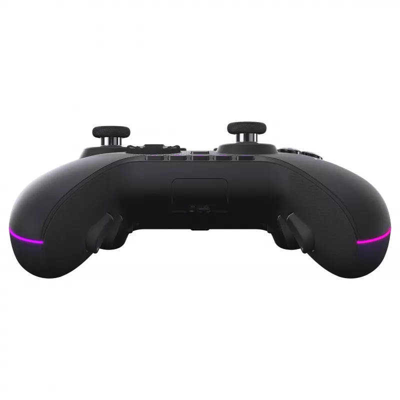 ASUS ROG Raikiri II Pro PC-Gaming-Controller - Triple-Mode (USB-C, 2,4 GHz RF, Bluetooth 5.0), OLED-Display, 4 programmierbare Paddles, ESS-DAC, Schwarz