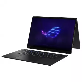 ASUS ROG Zephyrus Duo 16 (2025) GX651, Intel Core Ultra 9 386H, 32GB RAM, 2TB SSD, NVIDIA GeForce RTX 5070 Ti, 16 inch QHD+ 240Hz Mini LED, 14 inch ScreenPad Plus, Windows 11 Home, Eclipse Gray, deutsche Tastatur