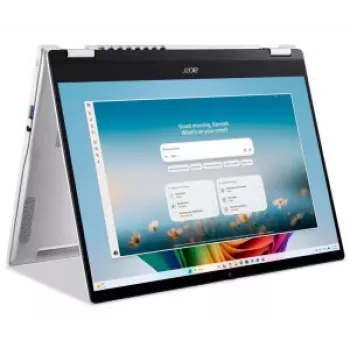 Acer Swift Spin 14 AI SFSP14-I51T-59E2 14 inch 2.8K OLED Touch Convertible Laptop (Intel Core Ultra 5 125H, 16GB LPDDR5X, 512GB SSD, Windows 11 Home, deutsche Tastatur)