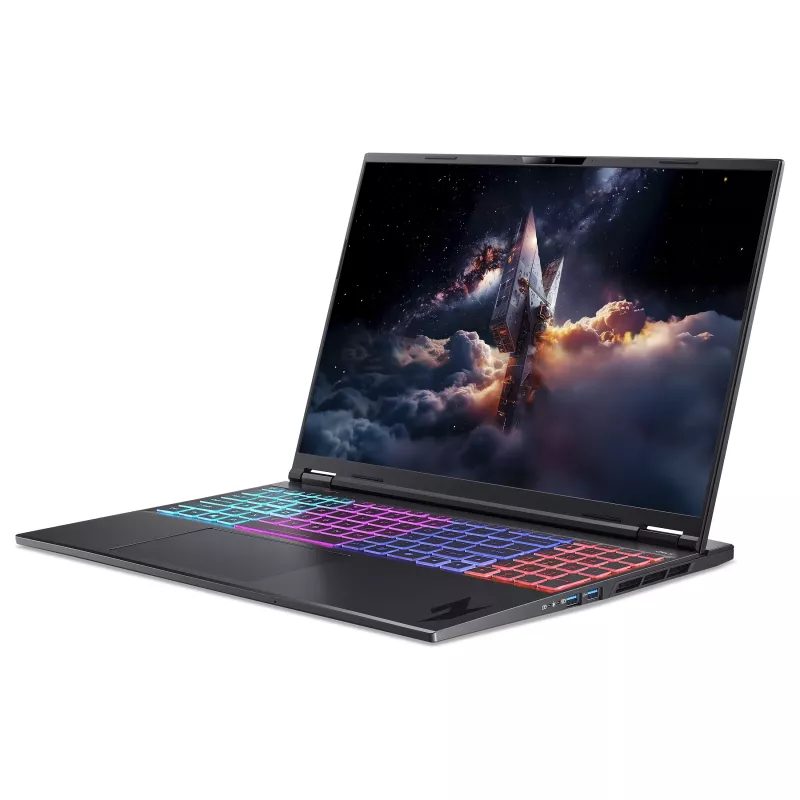 Acer Nitro 16S AI AN16S-61-R2M9 Gaming-Laptop, 16 Zoll WQXGA IPS 180Hz, AMD Ryzen AI 9 365, 16GB DDR5, 1TB SSD, GeForce RTX 5070 8GB, Windows 11 Home, deutsche QWERTZ-Tastatur