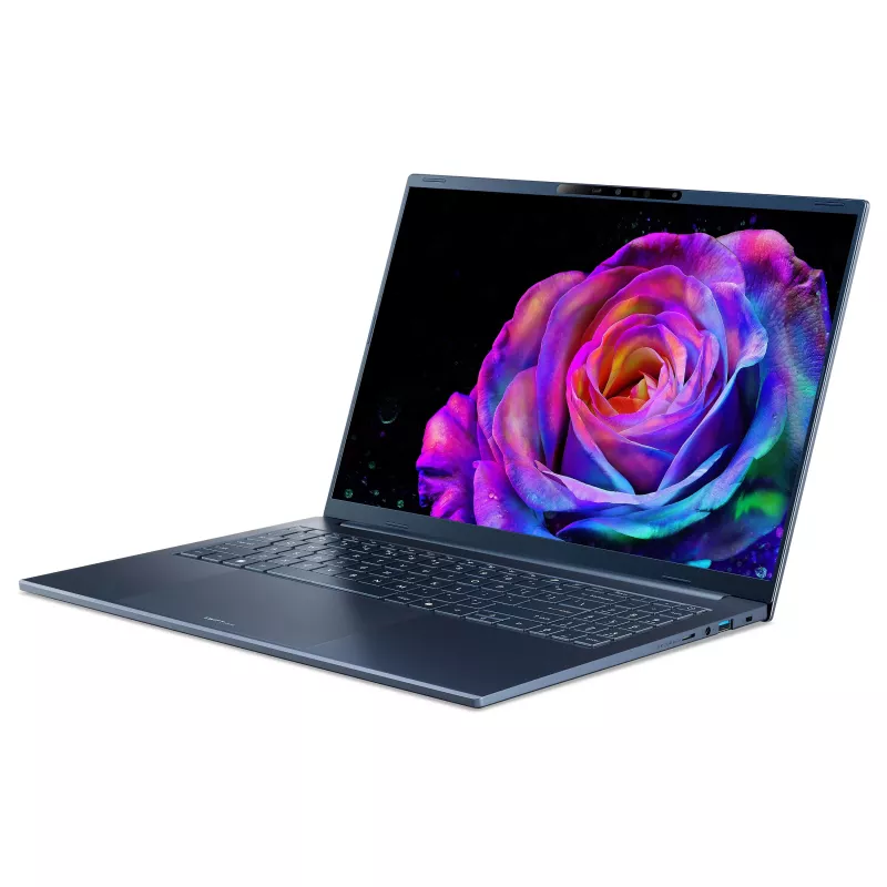 Acer Swift Go 16 AI SFG16-A71-R6NG Copilot+ PC Laptop, 16 Zoll WUXGA OLED, AMD Ryzen AI 7 445, 16GB LPDDR5x, 512GB SSD, Windows 11 Home