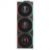 Lian Li UNI FAN TL LCD FLEX Wireless 120mm ARGB-LCD-Lüfter - Schwarz, 3er-Pack mit Controller