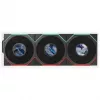 Lian Li UNI FAN TL LCD FLEX Wireless 120mm ARGB-LCD-Lüfter - Schwarz, 3er-Pack mit Controller