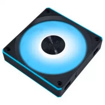 Lian Li UNI FAN CL FLEX Wireless ARGB Reverse Blade 120mm PWM Lüfter 3er-Pack mit Controller, Schwarz