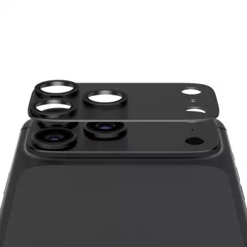 PanzerGlass Fender Kamera-Linsenschutz für iPhone 15 Pro / 15 Pro Max - Grautöne