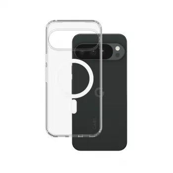 PanzerGlass Care by Urban Combat Hülle mit Qi kabellosem Laden für Google Pixel 11 Pro XL - Transparent/Weiß