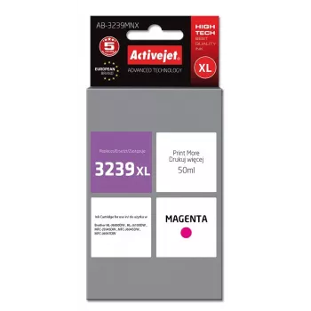 Activejet AB-3239MNX Magenta-Tintenpatrone (Brother LC3239XLM kompatibel, 50 ml, extra hohe Reichweite, 5000 Seiten)