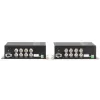 DELTA OVH-8D/SC Industrialer 8-Kanal RS-485/422 auf Singlemode-Glasfaser-Konverter, SC Duplex, 20 km, Hutschiene