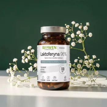 BIOWEN Lactoferrin 96% – 60 Kapseln – Hochreines Rinder-Lactoferrin Nahrungsergänzungsmittel