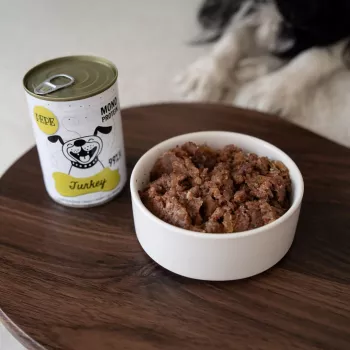 Paka Zwierzaka Pepe Indyk Hundefutter 800g – Truthahn Monoprotein Nassfutter für Hunde