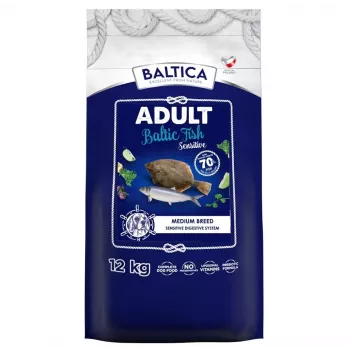 BALTICA Excellent Sensitive Baltic Fish Medium Breed Mono Trockenfutter für Hunde 12kg