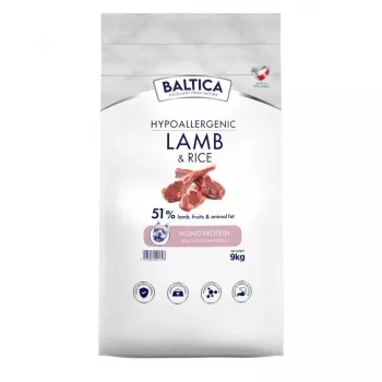 BALTICA Nutraceutic Adult Lamm & Reis Small Breed Mono Trockenfutter für Hunde 9kg
