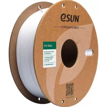 ESUN PLA Basic 1,75 mm Kaltweiß 1 kg - Premium PLA+ 3D-Druckerfilament