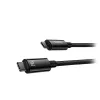 Baseus Tungsten Gold USB-C auf USB-C 240W Schnellladekabel 1m Schwarz