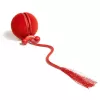 Cheerble WICKED BALL DUO2-VINTAGE RED Intelligentes interaktives Haustierspielzeug, 2 Bälle, USB-C-Laden, IP65 spritzwassergeschützt, 3 Spielmodi, für Katzen & kleine Hunde