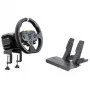 MOZA R5 Pro Racing Simulator - 5,5 Nm Direct Drive Wheelbase, 11-Zoll-Lederlenkrad, 2-Pedal-Set