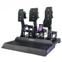 Conspit CPP-Lite 3-Pedal-Set mit Load-Cell-Bremse, Hall-Effekt-Gas und Kupplung, CNC-Aluminium, USB, PC