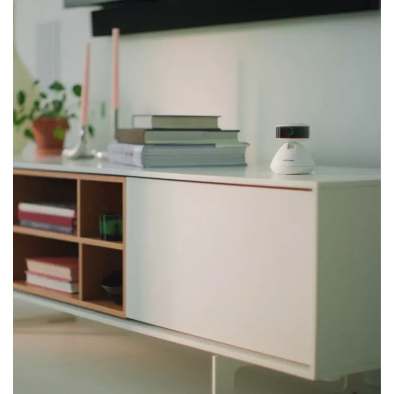 PETLIBRO Scout Smart AI Haustierkamera 1080p Full HD mit Zwei-Wege-Audio, Nachtsicht, Bewegungs- & Geräuscherkennung, 130° Weitwinkel, Wi-Fi, MicroSD/Cloud-Speicher, Weiß