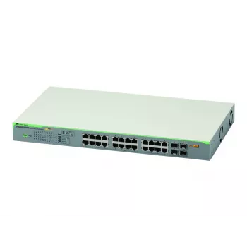 Allied Telesis AT-GS950/28 V2-50 28-Port Gigabit Smart PoE+ Switch mit 4 SFP-Uplinks