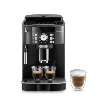 DeLonghi Magnifica S ECAM21.110.B Vollautomatische Kaffeemaschine, Schwarz