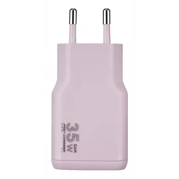 TUCANO ONE POWER KIT 35W GaN-Ladegerät mit 60W USB-C-Kabel Pink