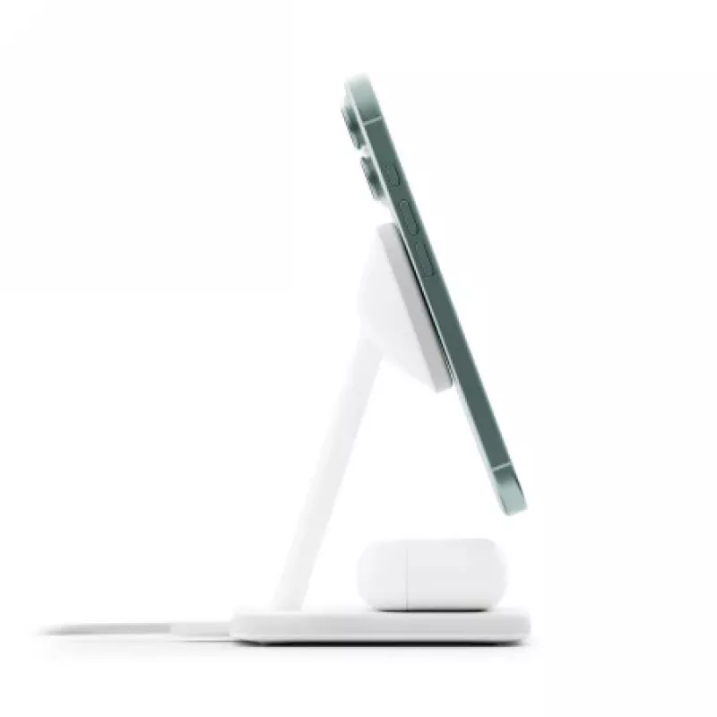 Twelve South HiRise 2 Deluxe Qi2 kabelloser Ladeständer, weiß