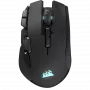 CORSAIR Ironclaw Wireless SE Gaming-Maus - 26.000 DPI, optisch, SLIPSTREAM Wireless, Bluetooth, USB, RGB, Schwarz