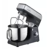 CONCEPT RM6000 Planeten-Küchenmaschine 1900W 6,5L Edelstahlschüssel, 8 Geschwindigkeiten + Pulse, Silber/Schwarz
