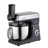 CONCEPT RM6000 Planeten-Küchenmaschine 1900W 6,5L Edelstahlschüssel, 8 Geschwindigkeiten + Pulse, Silber/Schwarz