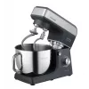 CONCEPT RM6010 Planeten-Küchenmaschine 1900W 6,5L Edelstahlschüssel mit Mixer, Fleischwolf, Keksmaschine - Silber/Grau