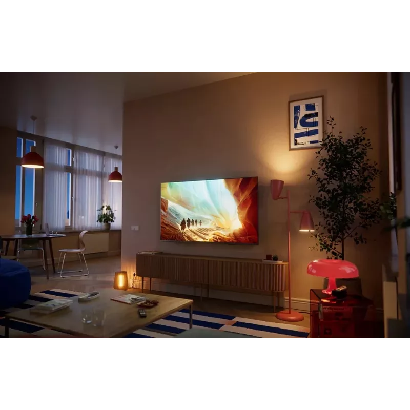 Philips 55PQS7801/12 55-Zoll 4K Ultra HD LED Smart TV mit Triple-Tuner (Schwarz)